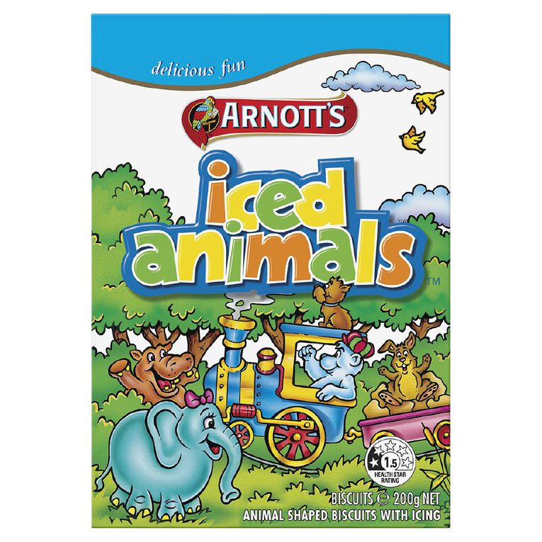Arnott's Iced Animals 200g