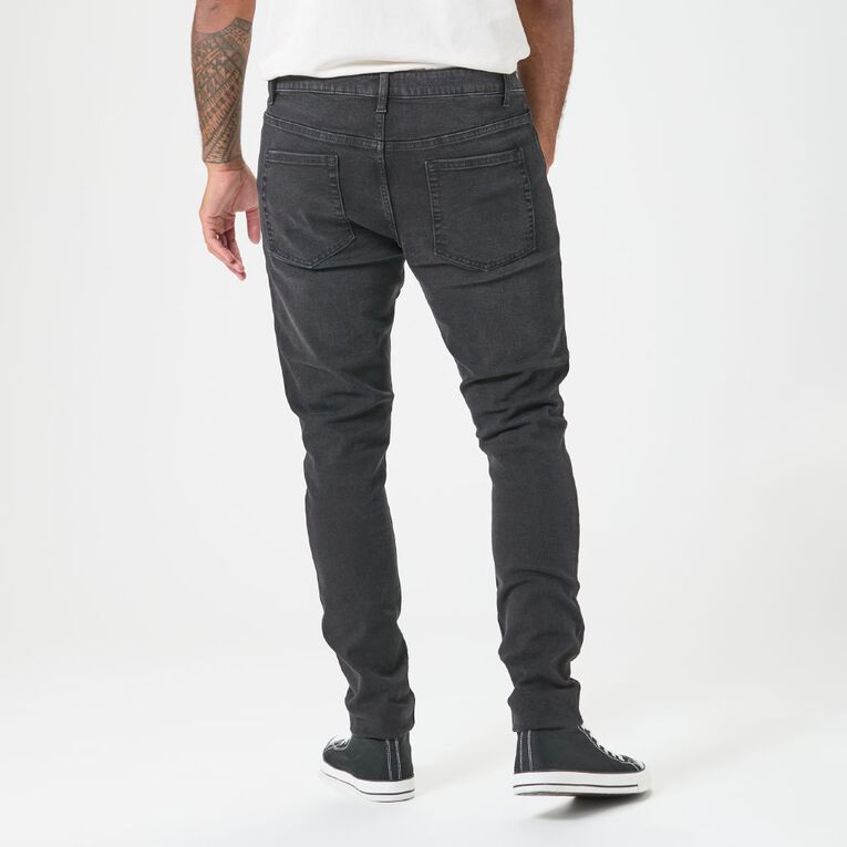 Garage Men's Skinny Jeans, Black S25, hi-res