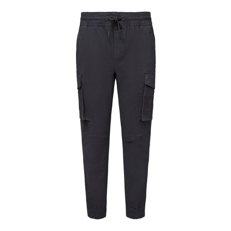 H&H Men's Cargo Joggers, Grey Dark, hi-res