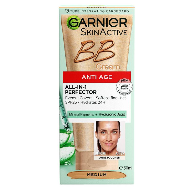 Garnier Bb Cream Anti-ageing Medium 50ml, , hi-res