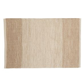 Living & Co Rug Woven Ombre Natural 60cm x 90cm