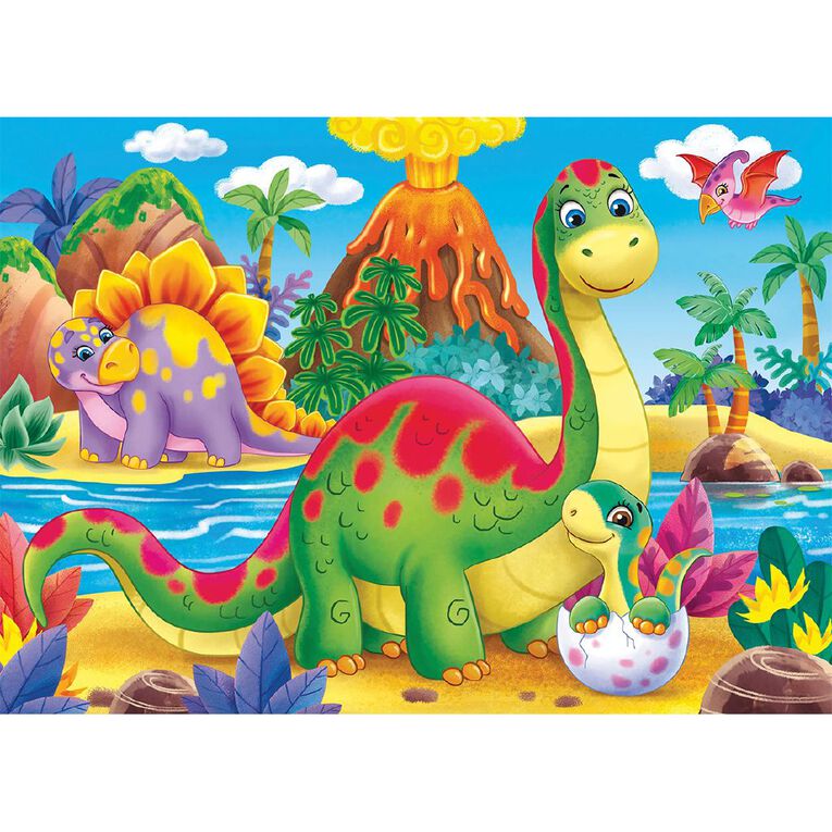 Dinosaur Junior Frame Tray Puzzle 35 Piece, , hi-res