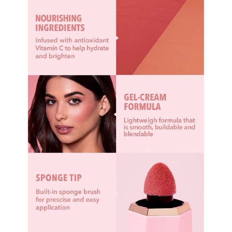 Sheglam Color Bloom Liquid Blush Love Cake 5.2ml, , hi-res