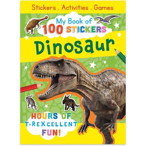 My Book Of 100 Stickers: Dinosaur