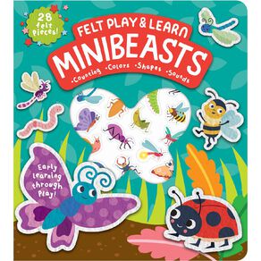 Touchy Feely Felt Play & Learn: Mini-Beasts