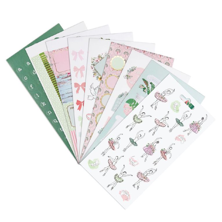 Uniti Tropical Elegance Mini Sticker Book, , hi-res