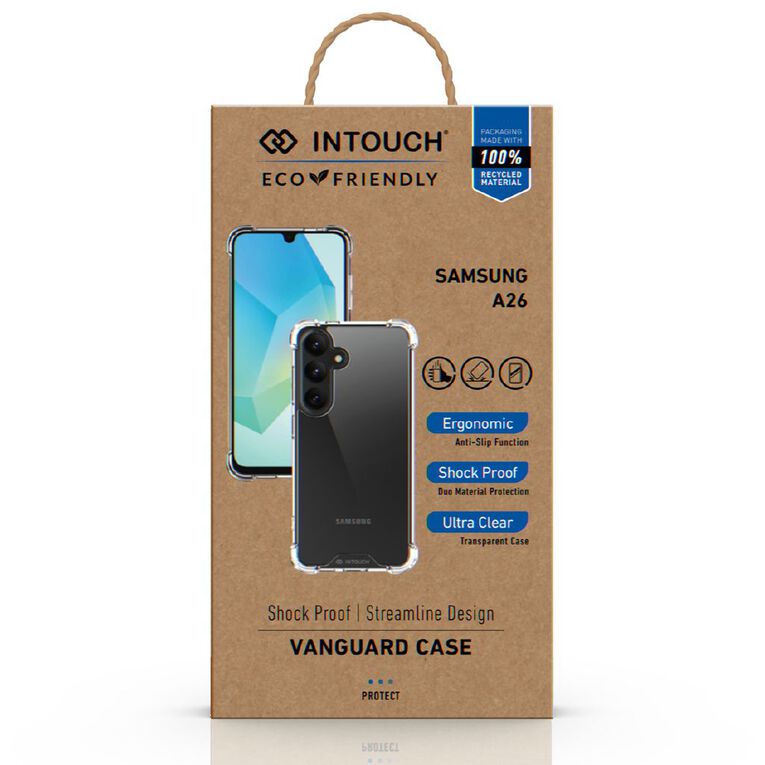 INTOUCH Samsung A26 Vanguard Case Clear, , hi-res