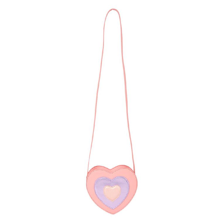 Young Original Girl's Heart Bag, Pink Mid, hi-res