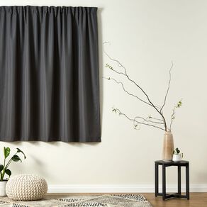 Living & Co Caspian Curtain Charcoal