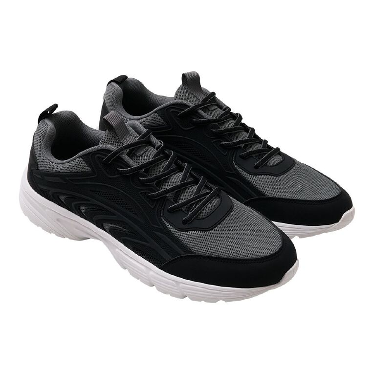 Active Intent Men's Jared Trainers, Black, hi-res