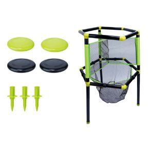 AJ Sportz Flying Disc and Basket Set