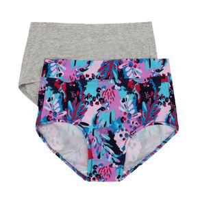 Underworks Women's Smooth Line Full Briefs 2 Pack