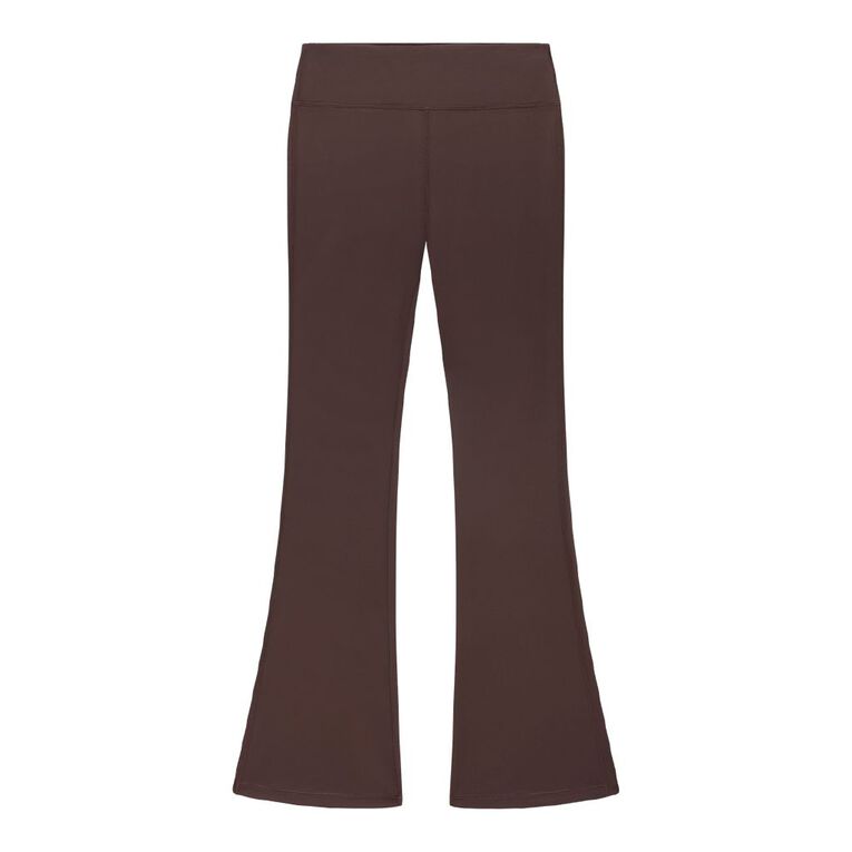 Young Original Weekend Social Club Flare Leggings, Brown Dark, hi-res