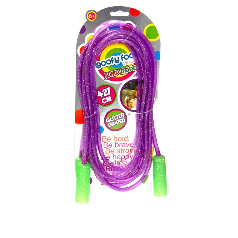 Goofy Foot Goofy Foot Sparkle Long Jump Rope 4.2m, , hi-res