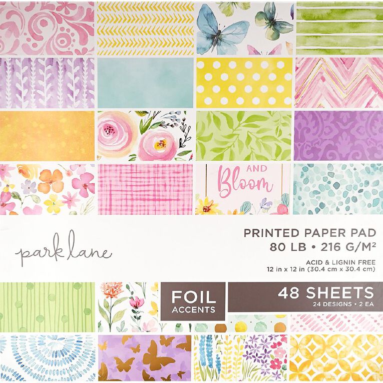 Park Lane 12 x 12 inch Watecolour 48 Sheet, , hi-res