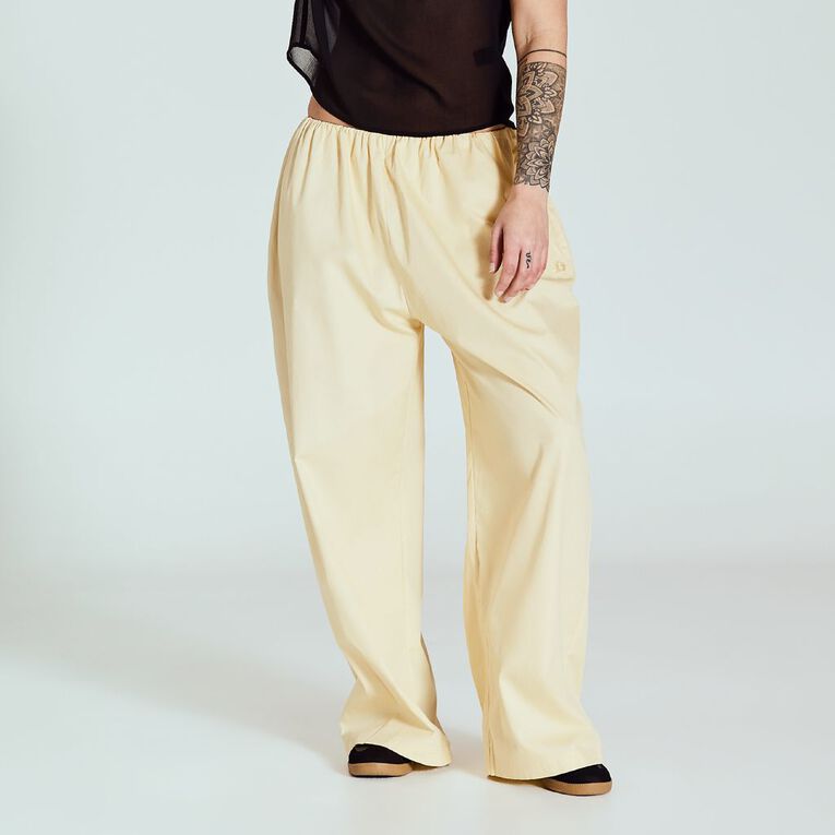 BRDRLESS Cora Baggy Pants, Yellow Light, hi-res