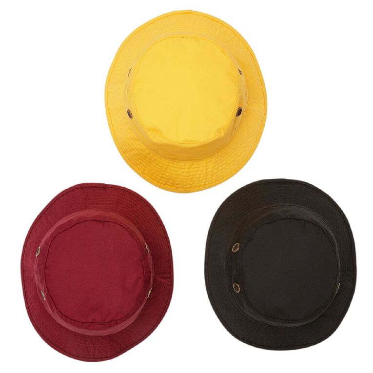 Schooltex Bucket Hat, Black, hi-res