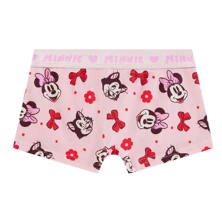 Minnie Mouse Girls' Shortie 2 Pack, Pink Light, hi-res