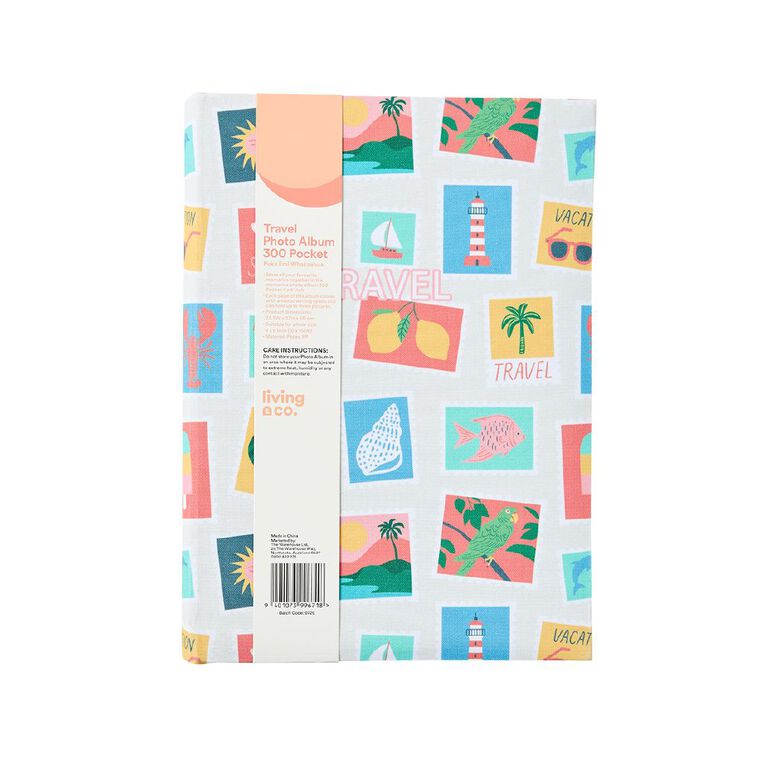 Living & Co Travel Photo Album 300 Pocket, , hi-res