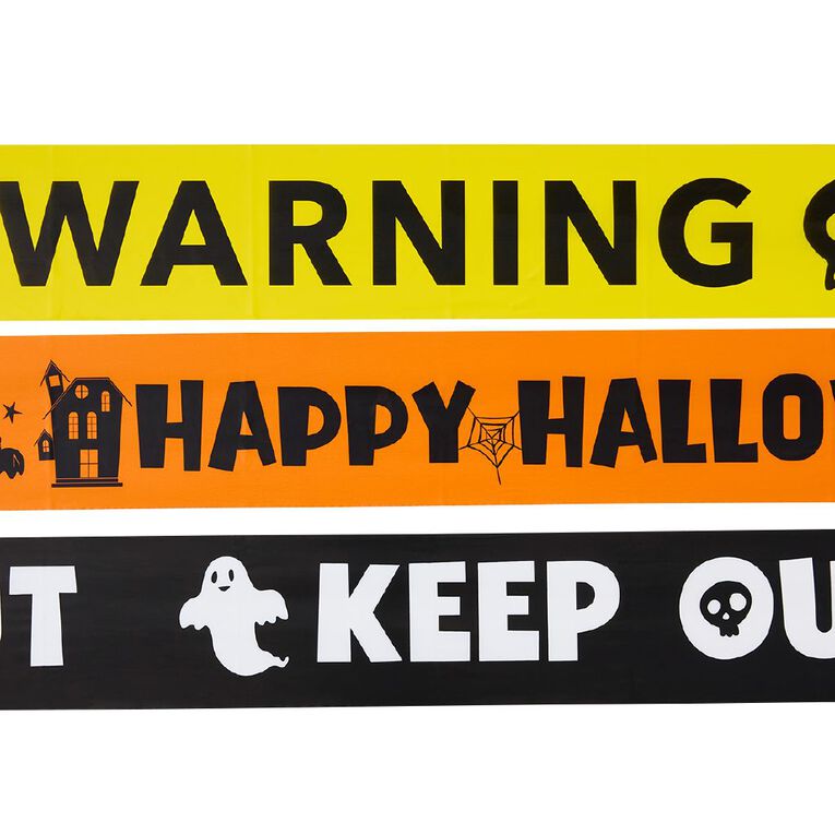 Scarehouse Scarehouse Halloween Tape Decoration 3 Pack, , hi-res