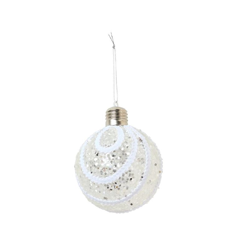 Wonderland Light Up Bauble Assorted 10cm, , hi-res