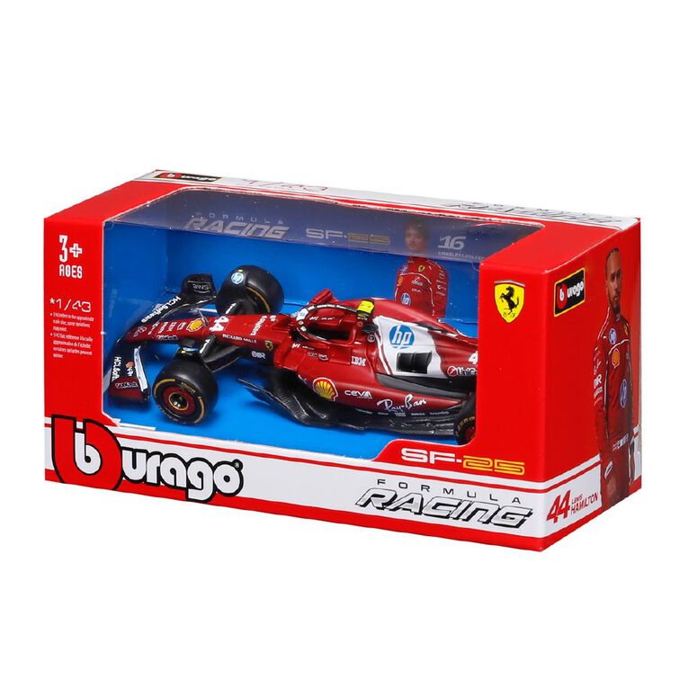 Bburago Ferrari Bburago Ferrari F1 1:43 SF 25 #44 Lewis Hamilton, , hi-res