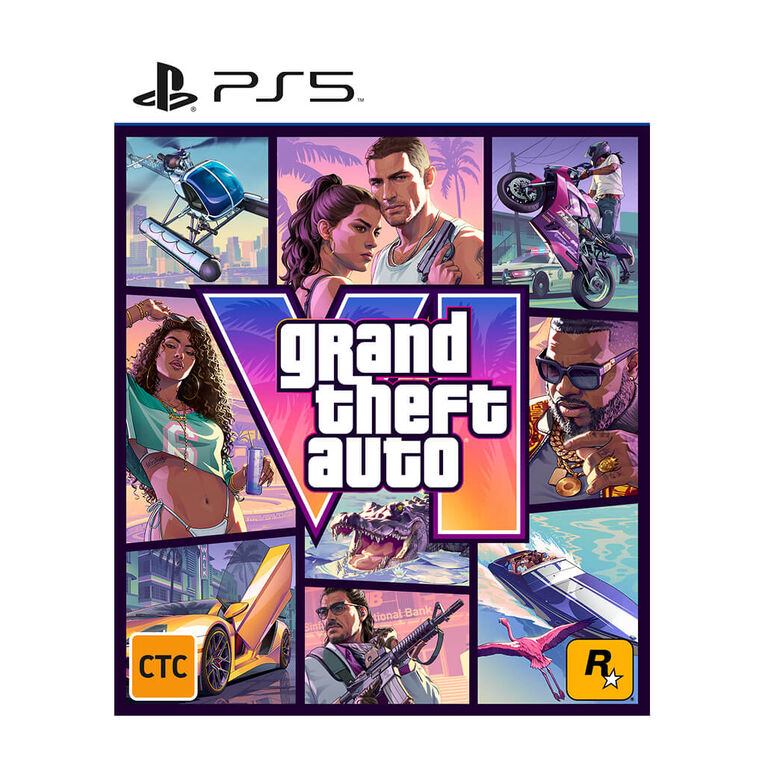 PS5 Grand Theft Auto VI - Code In Box