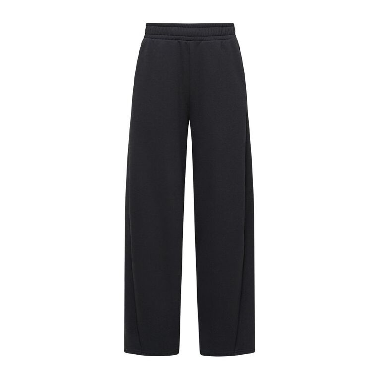 H&H Women's Barrel Leg Trackpants, Grey Dark, hi-res