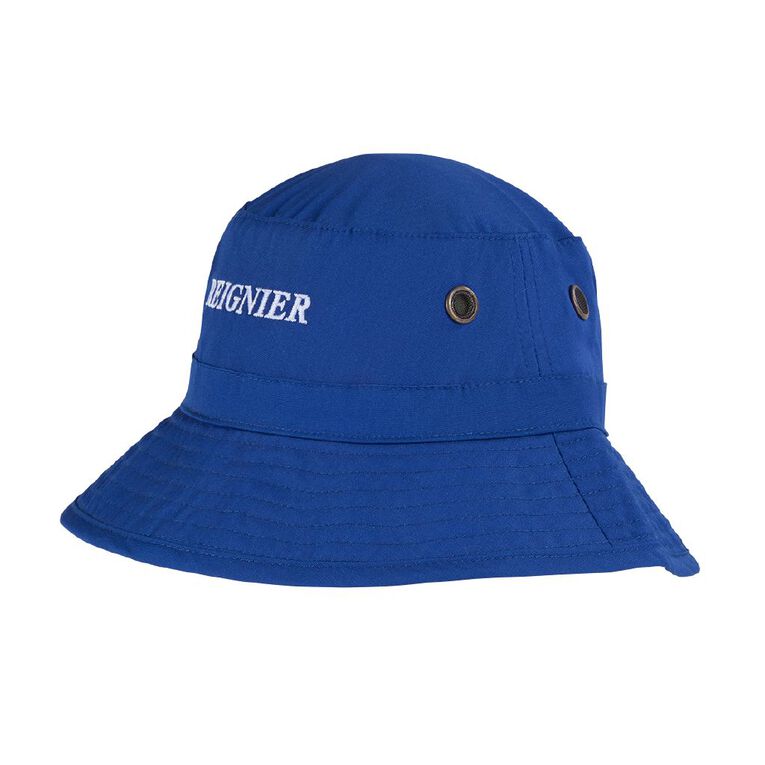 Schooltex Reignier Catholic School Bucket Hat with Embroidery, Royal, hi-res