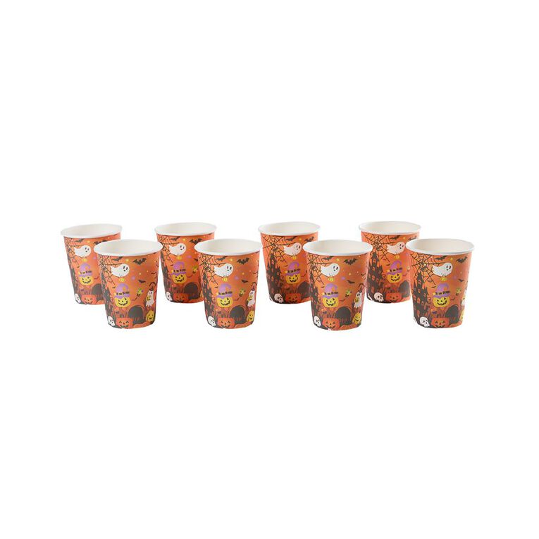 Scarehouse Halloween Paper Cups 8 Pack, , hi-res
