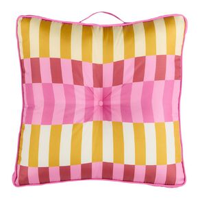 Living & Co Outdoor Chairpad Stripes Multi-Coloured 45cm x 45cm