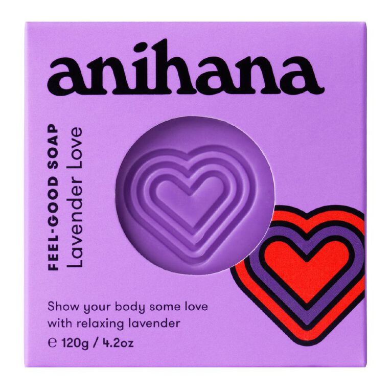 Anihana Feel Good Soap Lavender Love 120g, , hi-res