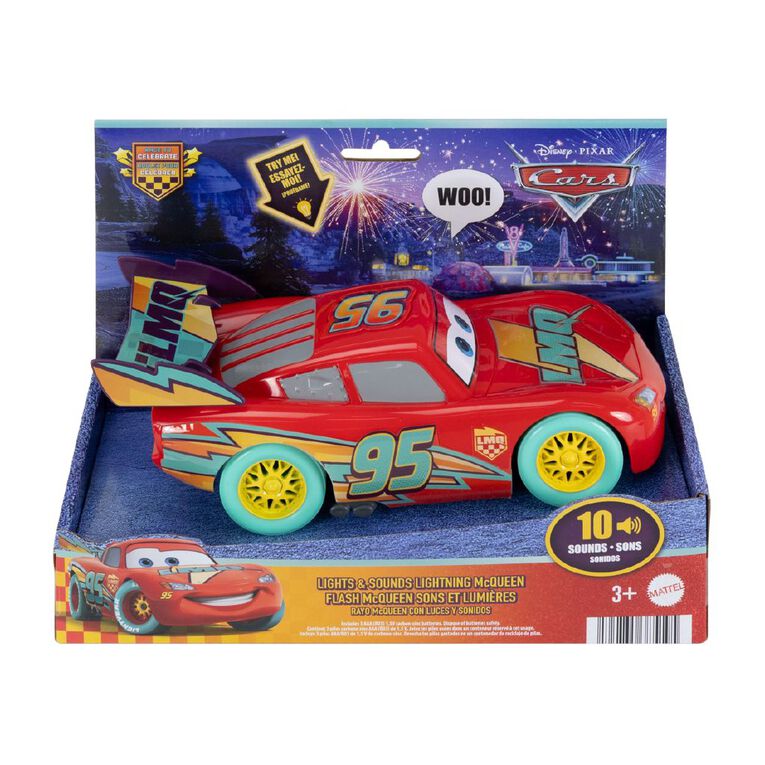 Cars Lights & Sounds Lightning McQueen, , hi-res
