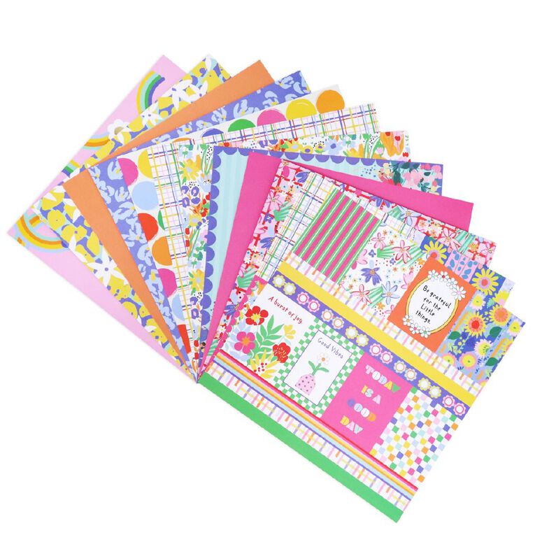Uniti Colour Me Paper Pack 12 Sheets, , hi-res