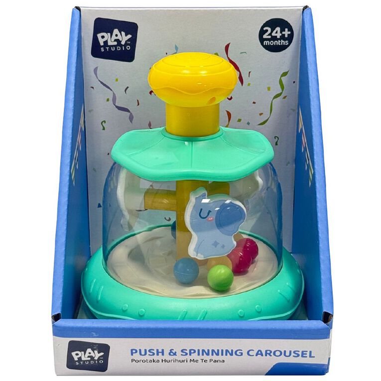 Play Studio Push & Spinning Carousel, , hi-res