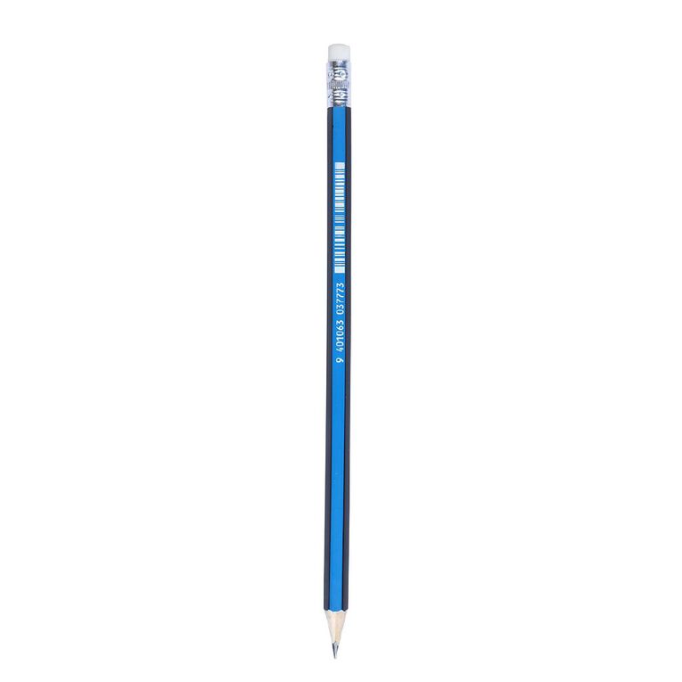 WS HB Lead Pencils Eraser Loose Black, , hi-res