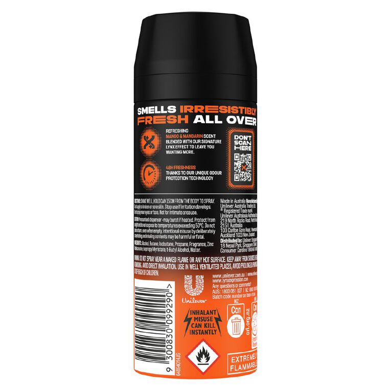 Lynx Deodorant Sunset Fresh 165 ml, , hi-res