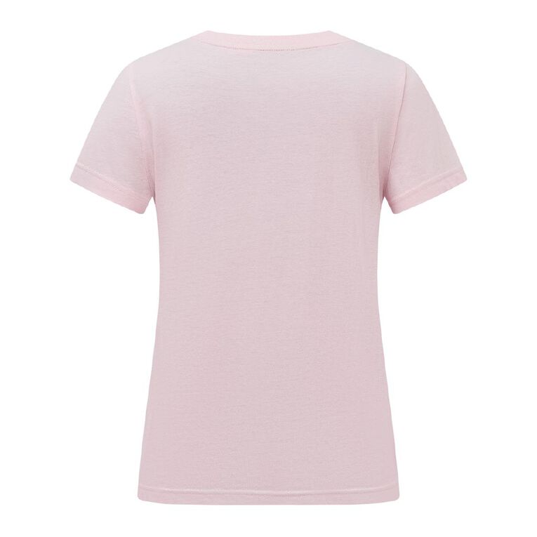 H&H Women's Short Sleeve Crew Neck Tee, Pink Light, hi-res