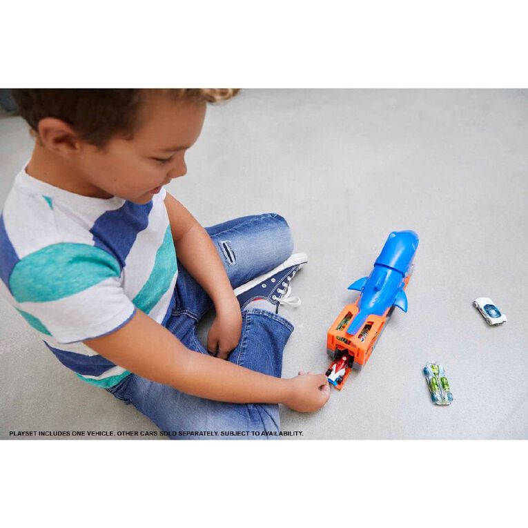 Hot Wheels Shark Chomp Hauler Play Set, , hi-res