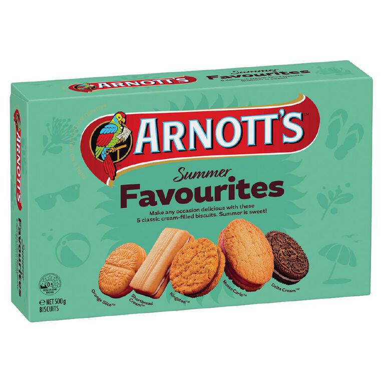 Arnott's Summer Favourites 500g, , hi-res