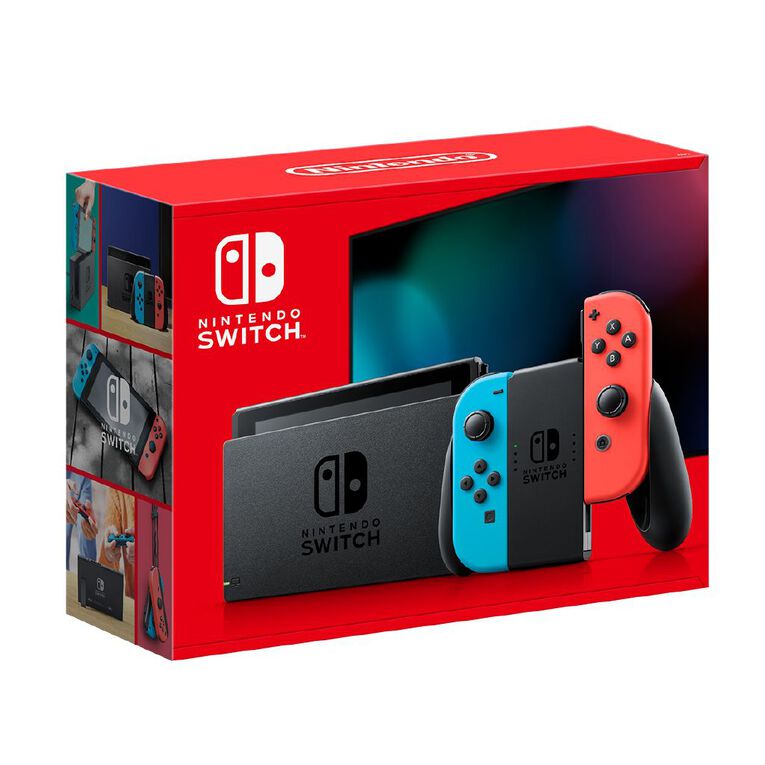 Nintendo Switch Console Neon, , hi-res