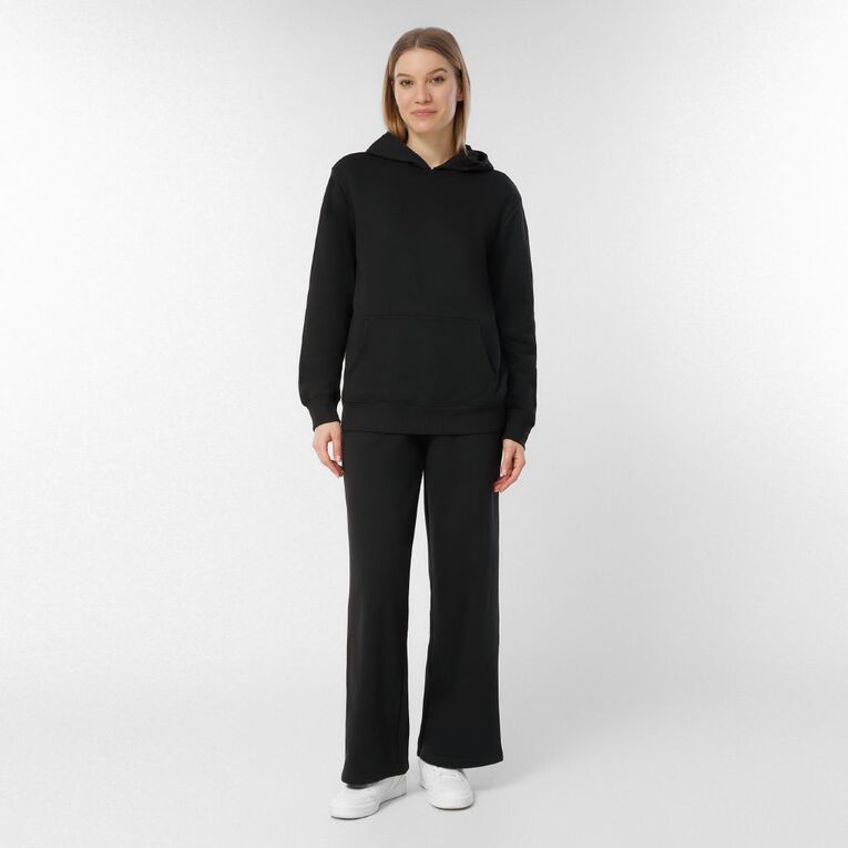 H&H Women's Essential Pullover Hoodie, Black, hi-res