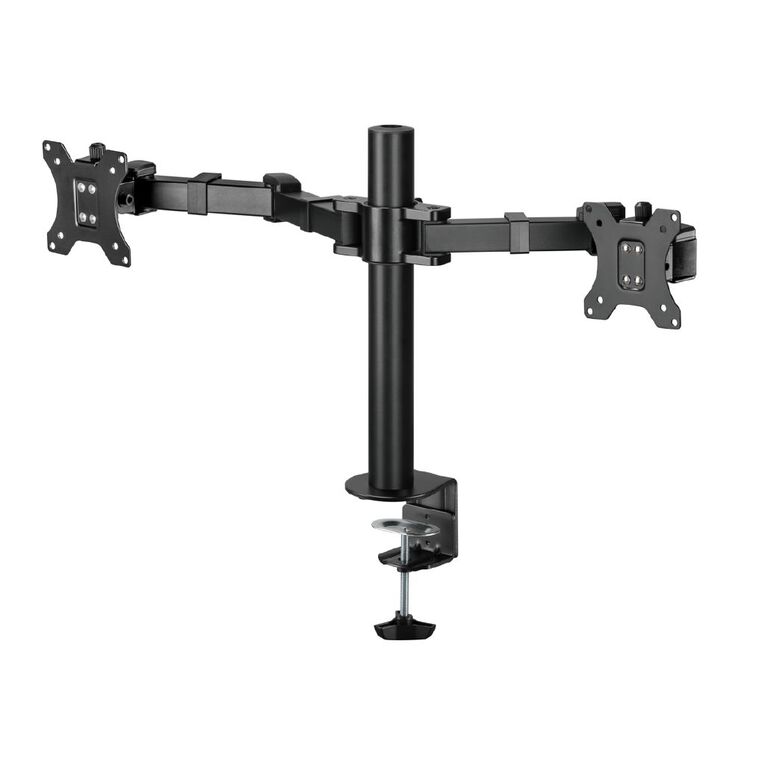 Bracom Dual Monitor Steel Articulating Monitor Arm Black, , hi-res