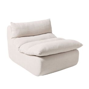 Living & Co Belle Slouch Chair Cream