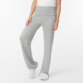 H&H Women's Rib Fold Over Lounge Pants