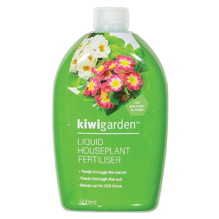 Kiwi Garden Liquid Houseplant Fertiliser 500ml, , hi-res