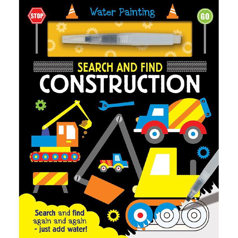 Water Painting Search And Find Construction by Georgie Taylor, , hi-res