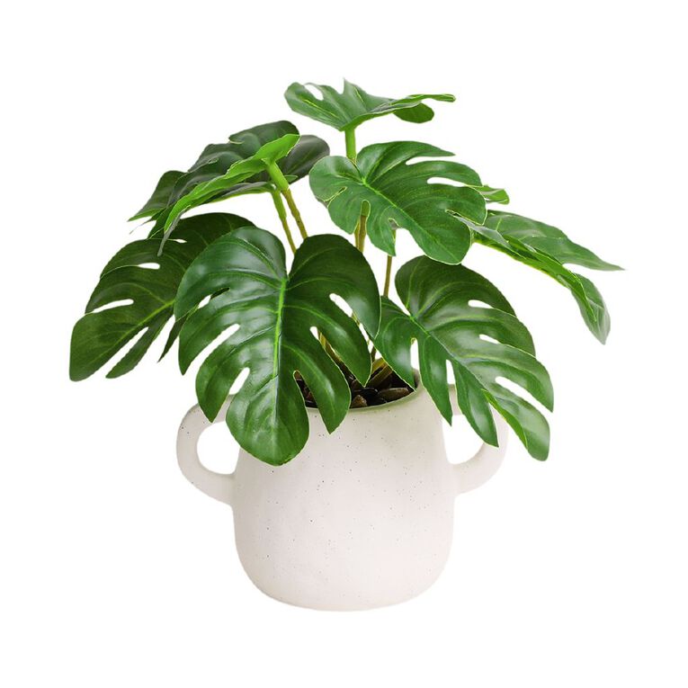 Living & Co Artificial Monstera in Pot, , hi-res