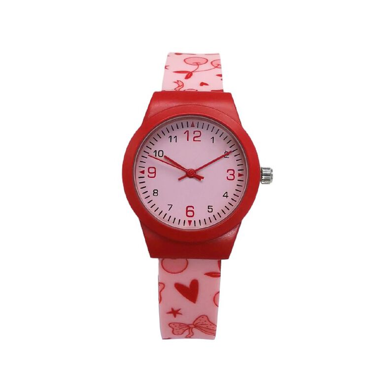 Kids' Analogue Heart Watch, , hi-res