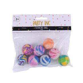 Party Inc Bouncing Ball 8 Pack
